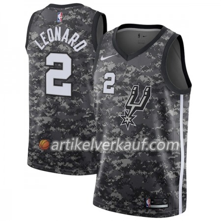 NBA San Antonio Spurs Trikot Kawhi Leonard 2 Nike City Edition Swingman - Herren